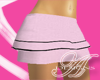 {A07} Pink layered skirt