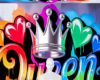 Queen neon bg