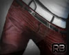 [RB] Red Short Jeans