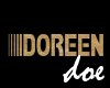 [d0e] Doreen Wall Sign