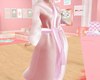 MM ROBE  SILK PINK