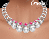 Necklaces Diamond & Pink