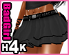 H4K Sassy Punk Skirt blk