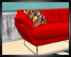 [W] Retro Red Couch e