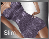 Purple Smexy Slim Dress