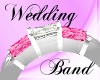 Pink Diam Wedding Band