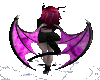 Pink cushed wings