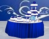 weddng cake bl/wh