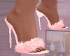 Pink w Fur Shoes