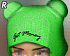 ® (F) Green Ski Mask