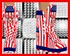 U.S.A. SKULL FLAG KICKS