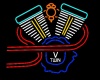 Neon V Twin Motor