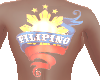 Filipino Flag tattoo