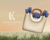 K | Blue Flowers Bag