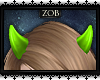 :Z| Mini Horns | Kiwi