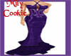 PVC Latex Violet gown
