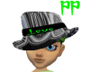 PP-Neon Green Love Hat