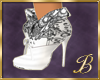 Burlesque wedding shoes