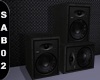 Speakers black