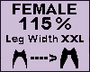 Leg Thigh Scaler 115% XX