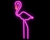 Pink Neon Stork