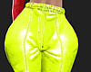 Neon YellowLeather Pants