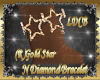 (R)GOLD STAR N DIAMOND