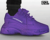 rz. Purple Neon Sneakers