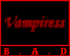 [B] Vampiress Logo