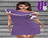 Frilly Dress purple