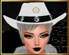 ISSA White Cowboy Hat
