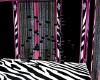 Pink Zebra Ceiling light