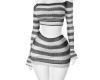 AS Gray Stripes Dress