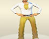 hippy full outfit (male)