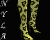 *Ny Y Leopard Heel Boots