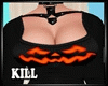 Halloween Romper Orange