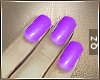 purple Short Nails