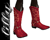 Red Cowboy boots