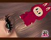 Red Labubu Clip