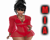 Red Robe - Lingerie set