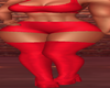 devil boots red