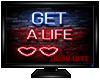 Get A Life Poster Gaming