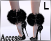 A. Anklet Fur Black L