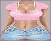 Dara Top Skirt Set P