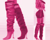 Boots Pink Shinny