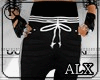 [Alx]Obey Pant Black Spo