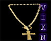 Necklace Gold Cross