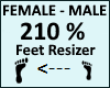 Feet Scaler 210%