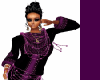 fashion*purple abaya 
