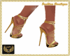 NJ] Gold heels